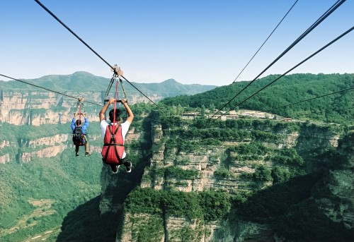 짚라인(체중제한90KG)